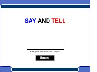 "Say" and "Tell"