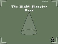 The Right Circular Cone
