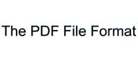 The PDF File Format