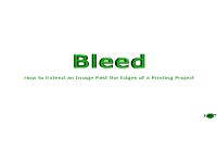 BLEED: How to Extend an Image Past the Edges of a Printing Project