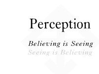 Perception- Believing Is Seeing