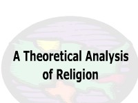 A Theoretical Analysis of Religion