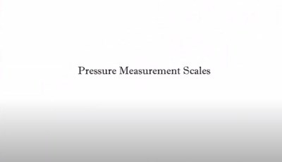 Pressure Measurement Scales (Screencast)