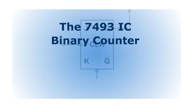The 7493 IC Binary Counter (Screencast)