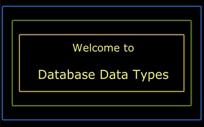 Database Data Types