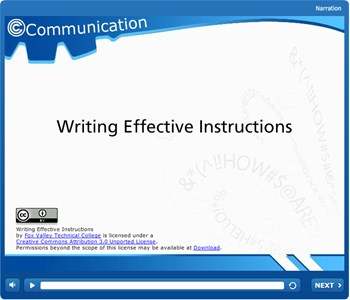 Writing Effective Instructions