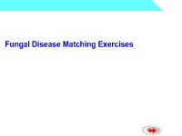 Fungal Disease Matching Exercises