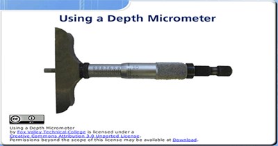 Using a Depth Micrometer