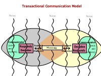 Transactional Communication Model (Graphic)