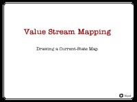 Value Stream Mapping: Drawing a Current-State Map