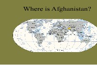 Where Is Afghanistan?