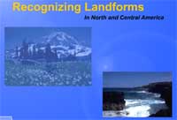 Recognizing Landforms in North and Central America