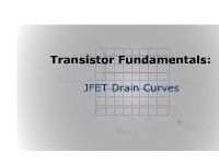 Transistor Fundamentals: JFET Drain Curves