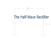 Half-Wave Rectifier