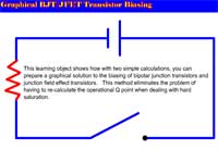Graphical BJT/JFET Transistor Biasing