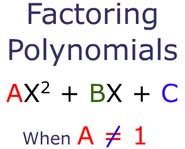 Factoring a Quadratic Trinomial