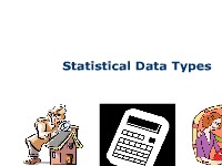 Statistical Data Types
