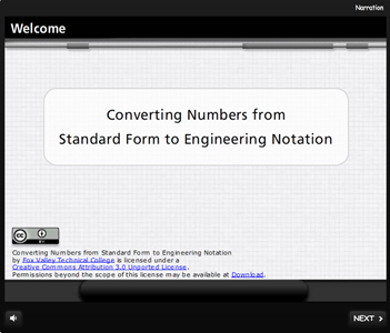 Converting Numbers from Standard Form to Engineering Notation