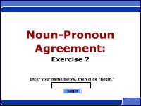 Noun / Pronoun Agreement - Exercise 2