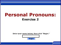 Personal Pronouns - Exercise 2