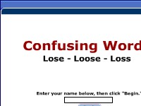 Confusing Words -- Lose, Loose, Loss