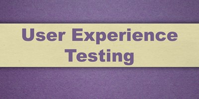 User Experience Design: Testing