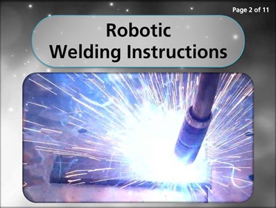 Robotic Welding Instructions