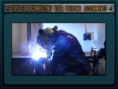 Tips for Completing Welding Assignments